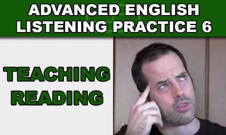 AELP 6 – Teaching Reading